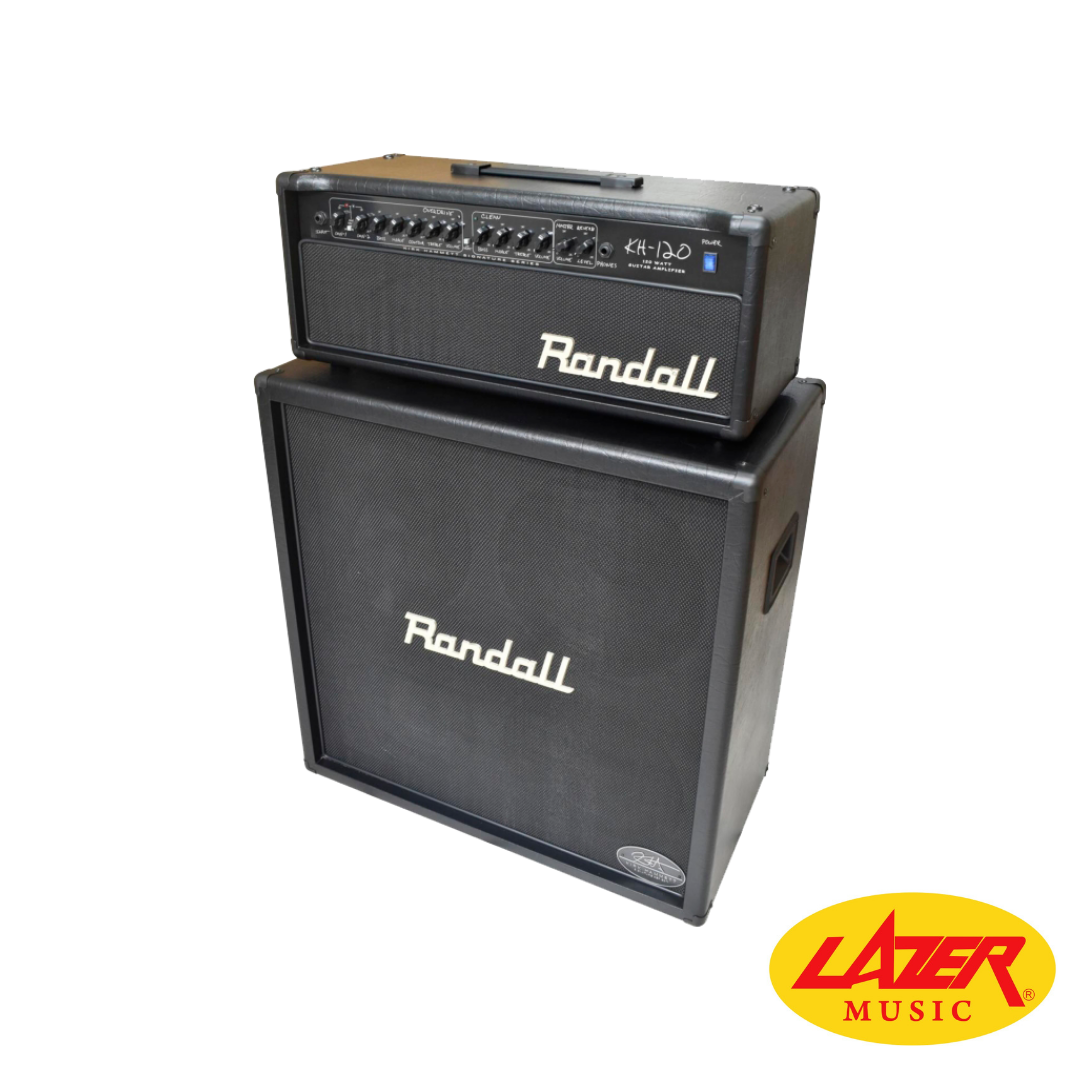 Randall Solid-State Half-Stack Electric Guitar Amplifier (Kirk Hammett Signature)